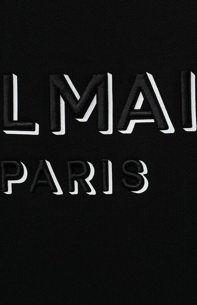 Хлопковый свитшот BALMAIN, арт. 6N4640/NX300/12-16, фото 3