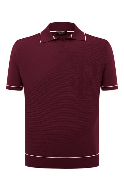 Мужская хлопковое поло STEFANO RICCI, арт. K616295PSB/F23105