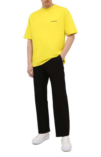 Хлопковая футболка BALENCIAGA, арт. 612966/TIVG5, фото 2