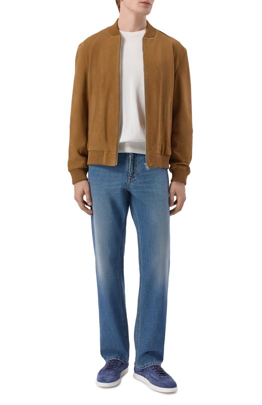 Замшевые кеды Franceschetti 0400041/CAM0SCI0 RAIN Синий  0400041/CAM0SCI0 RAIN Фото 2