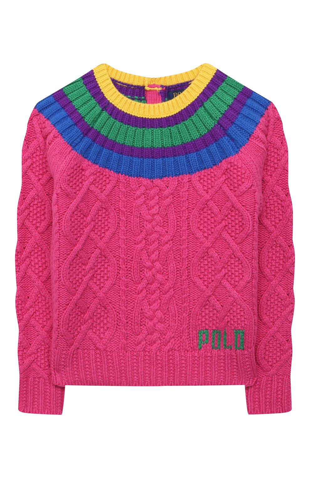 Пуловер из хлопка и шерсти POLO RALPH LAUREN, арт. 312799834, фото 1