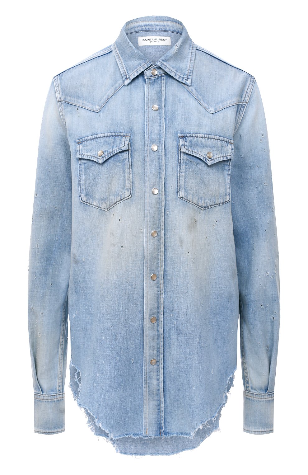 Джинсовая рубашка SAINT LAURENT, арт. 630221/Y880Z, фото 1