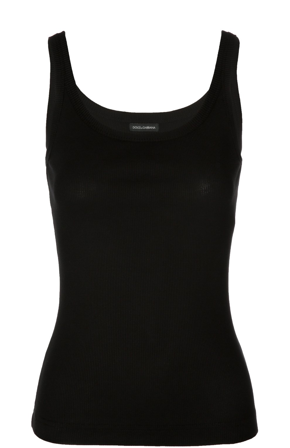 Облегающая майка фактурной вязки DOLCE & GABBANA, арт. 0102/F8H25T/FU7AV, фото 1