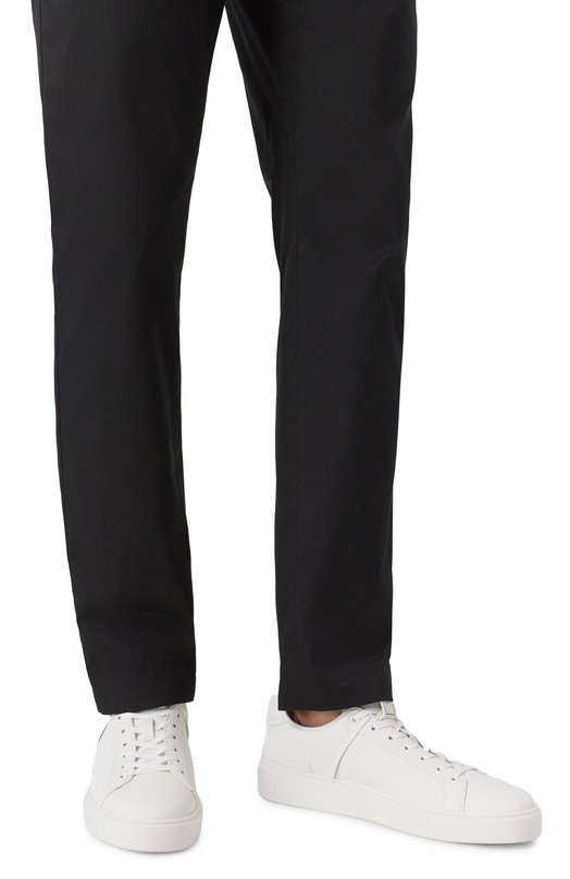 Кожаные кеды B-Court Balmain FM1VI288/LVTR Белый  FM1VI288/LVTR Фото 3