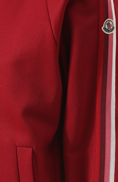 Кардиган на молнии с контрастной отделкой MONCLER, арт. D2-093-84566-00-829B5, фото 5