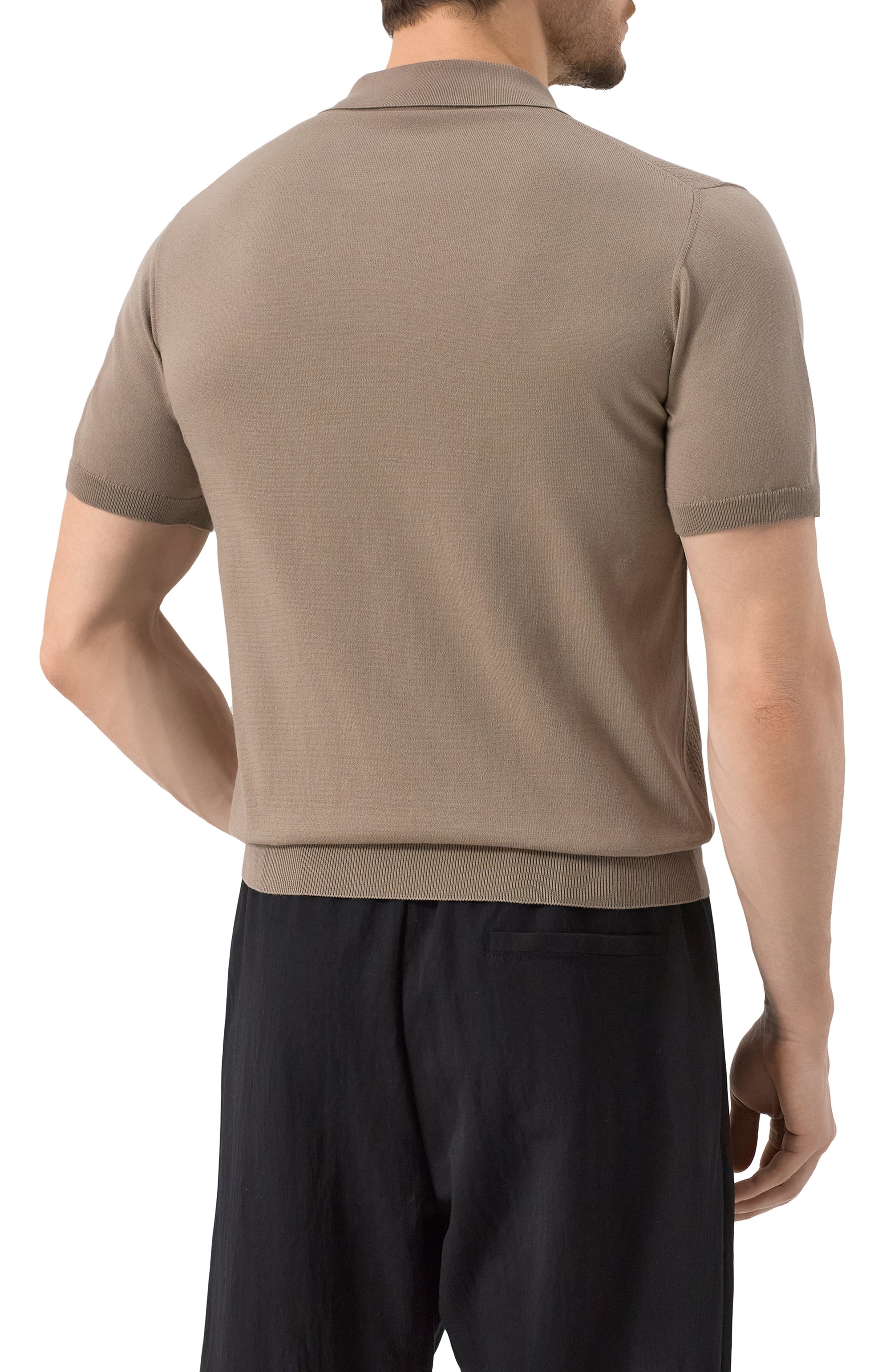 Хлопковое поло CORNELIANI, арт. 25M586-2525127, фото 4