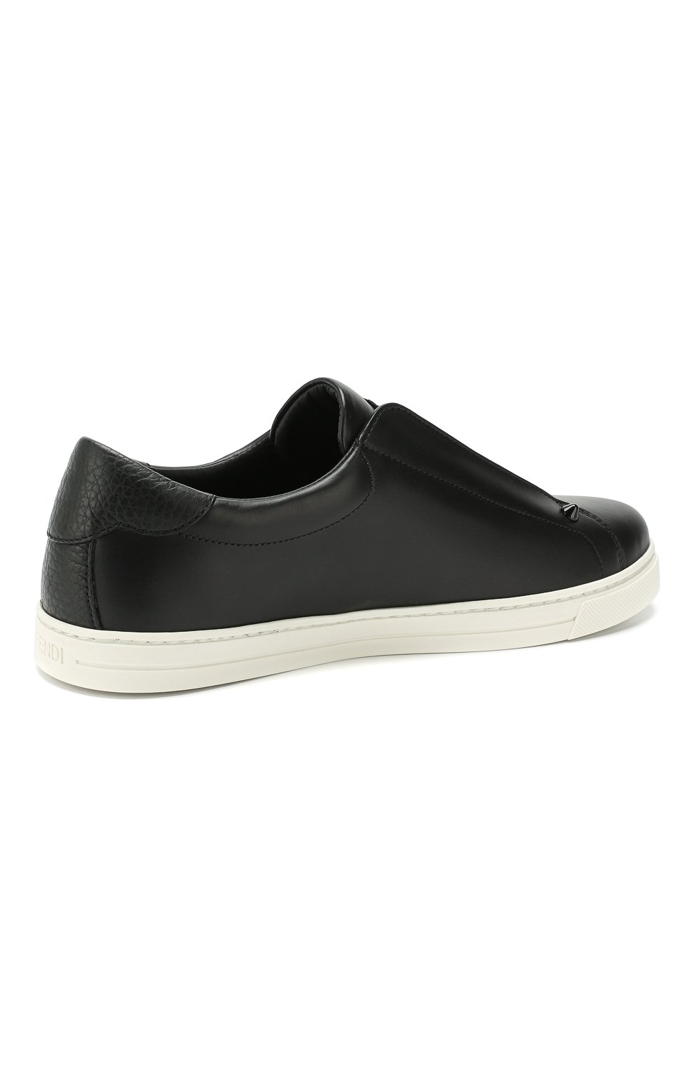 Кожаные кеды FENDI, арт. 8E6852 A625, фото 4