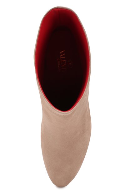 Замшевые ботильоны go logo VALENTINO, арт. SW2S0Q53/CAS, фото 5