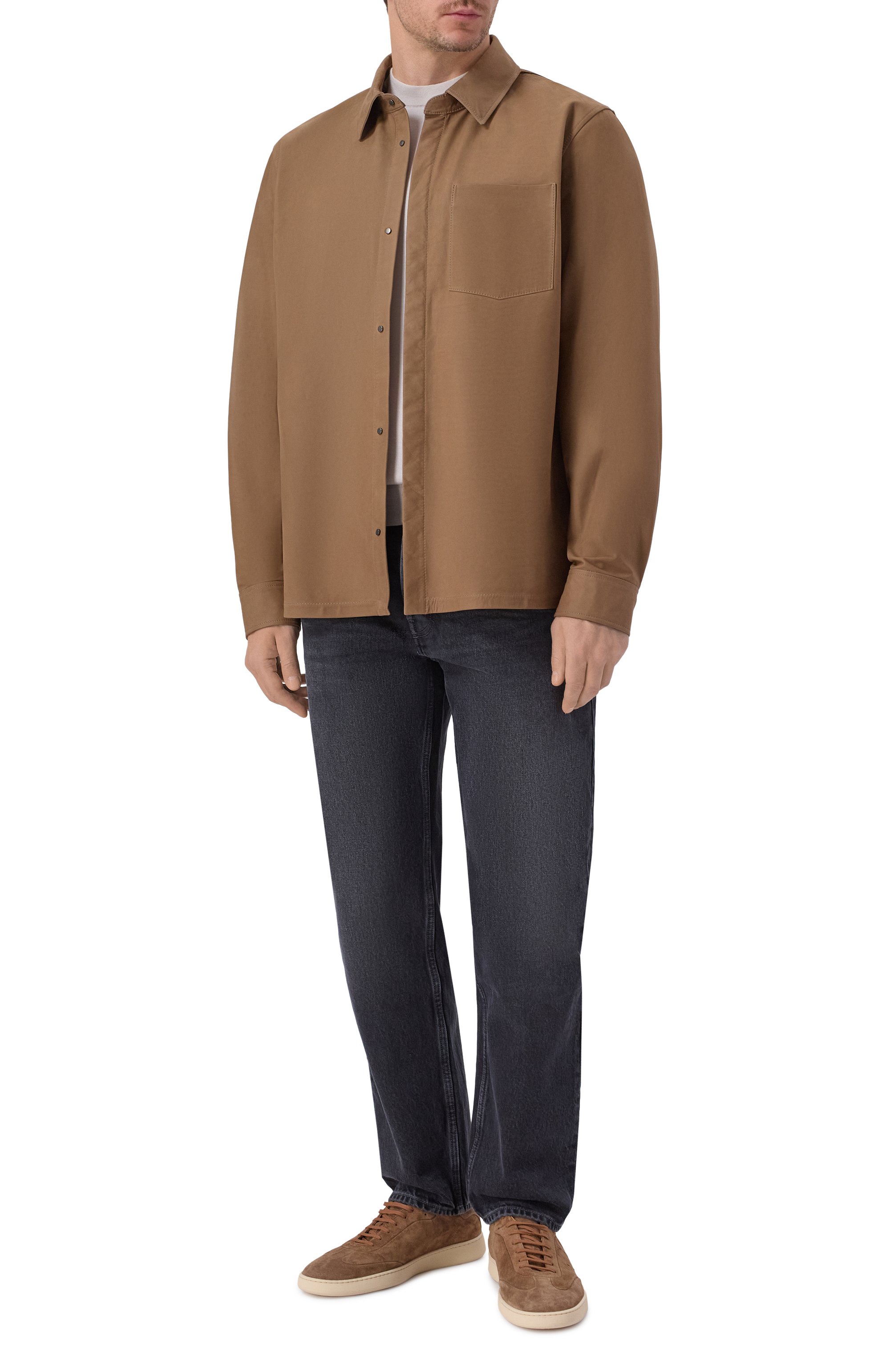 Кожаная рубашка MVST, арт. M26.2PM.L030/BABYCALF, фото 2