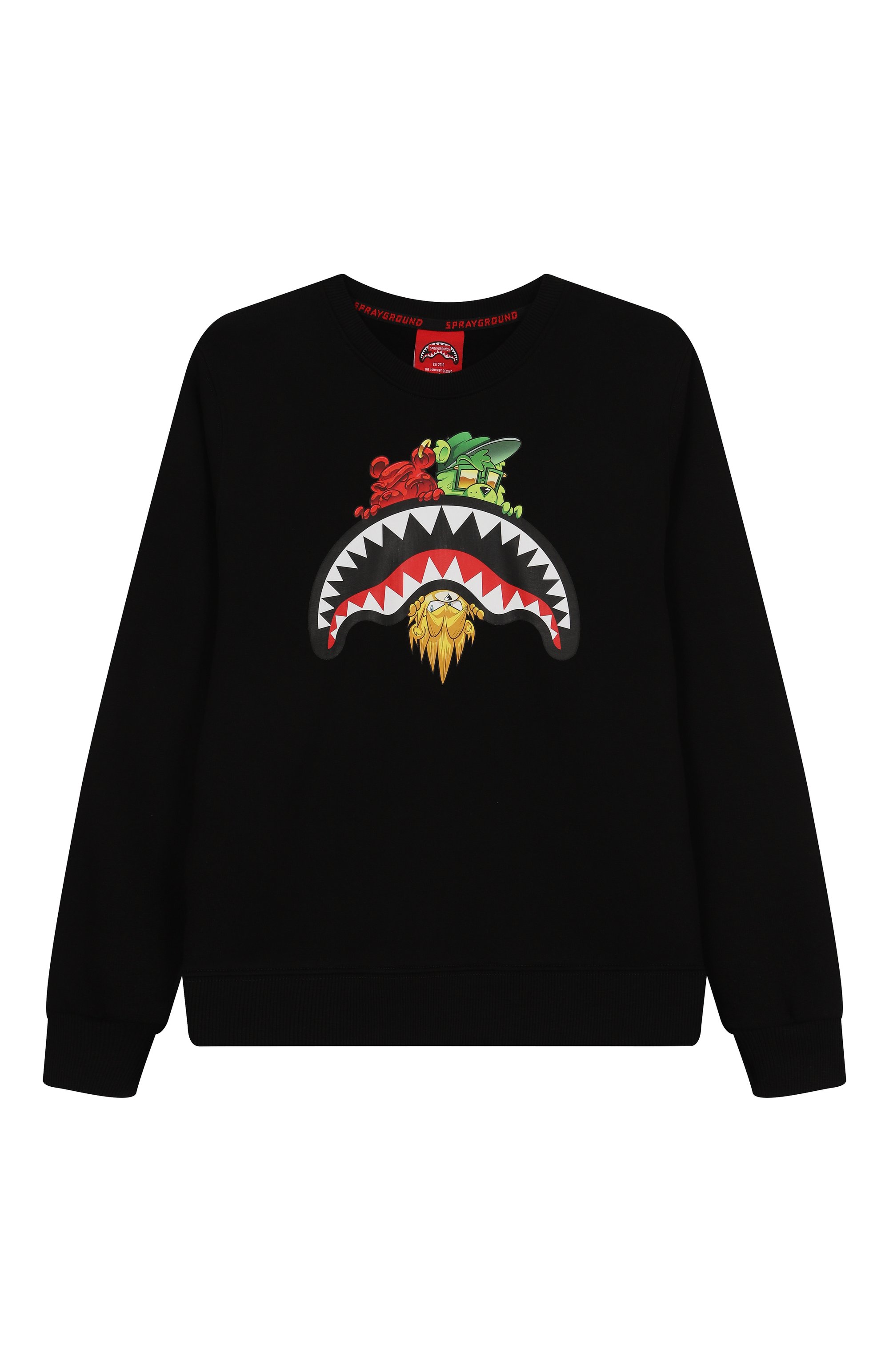 Хлопковый свитшот SPRAYGROUND, арт. SPY1344GBLK, фото 1