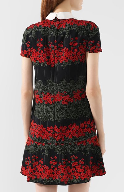 Платье с принтом REDVALENTINO, арт. SR3VAF05/4AV, фото 4