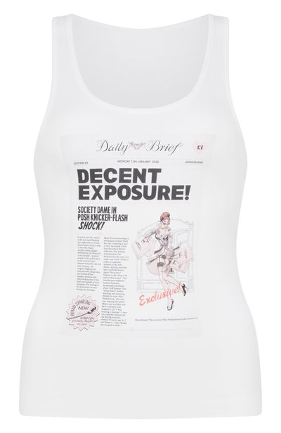 Женский топ newspaper AGENT PROVOCATEUR, арт. AP12850001100