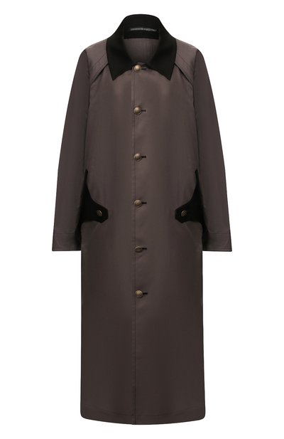 Женское хлопковое пальто YOHJI YAMAMOTO, арт. NN-C53-800