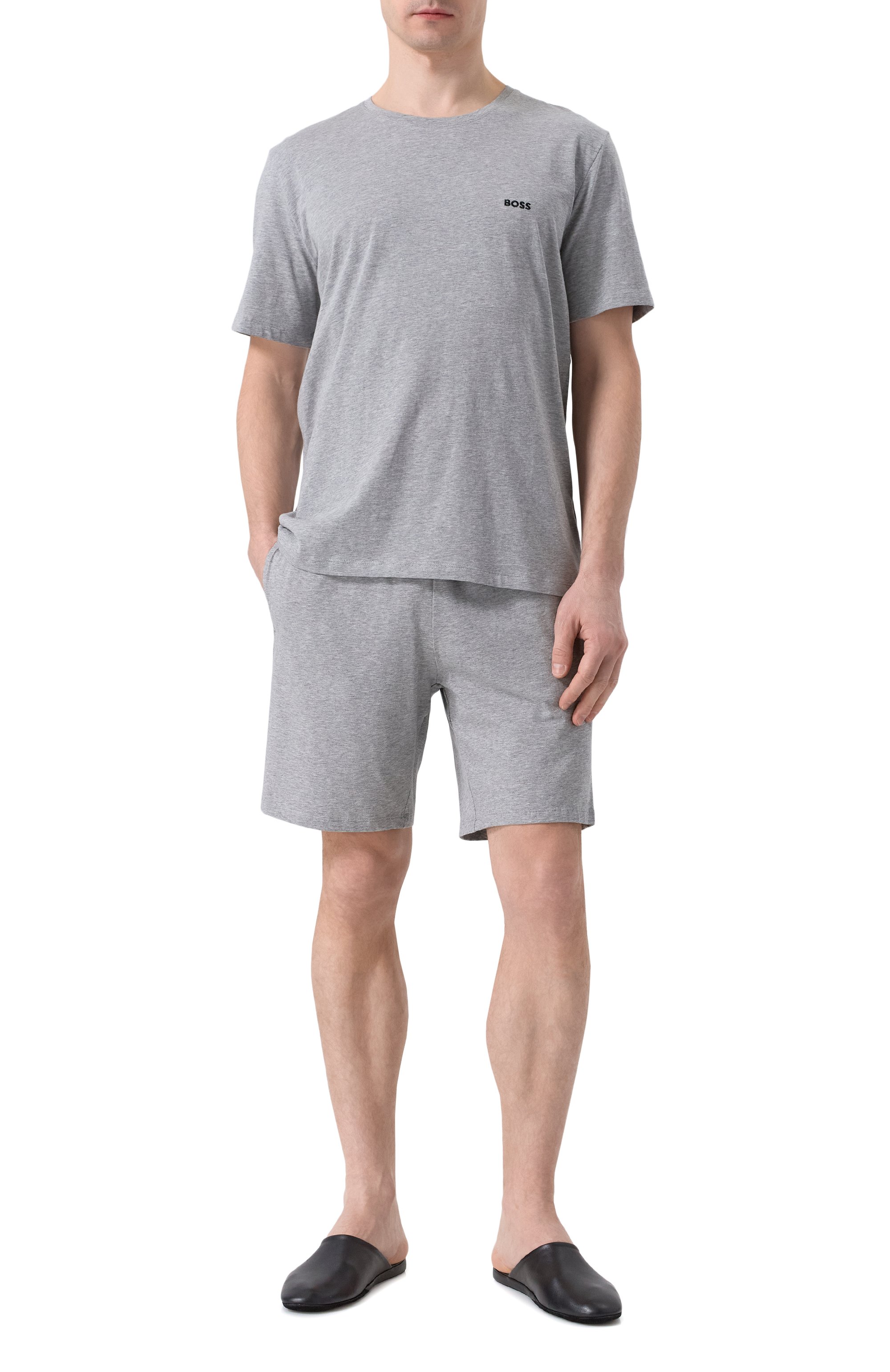 Хлопковая футболка BOSS, арт. 50515391, фото 2