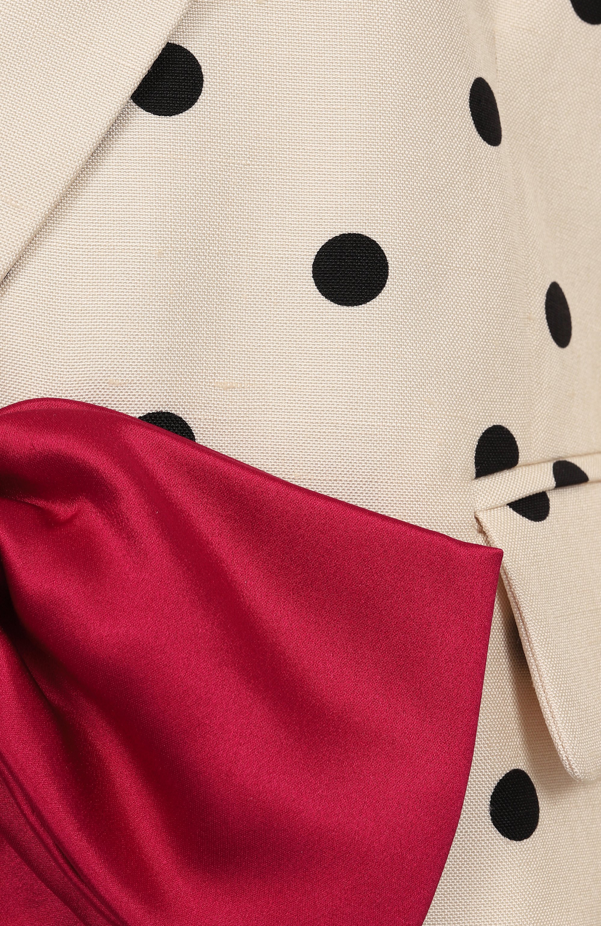 Шелковый жакет VALENTINO, арт. 6B0CE466/9AF, фото 6