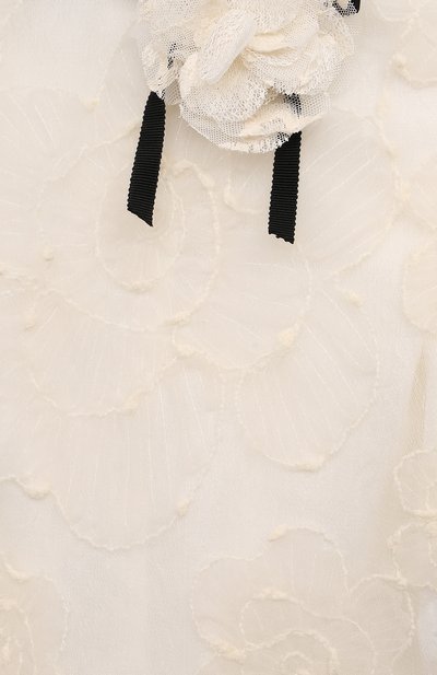 Топ DESIGNERS CAT кремового цвета по цене 20500 руб., арт. 100000K01001735/SAKE BL0USE/4A-8A, фото 3 Топ DESIGNERS CAT, арт. 100000K01001735/SAKE BL0USE/4A-8A, фото 3