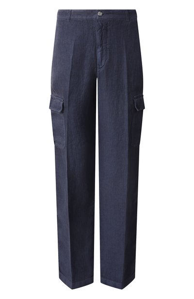 Мужские льняные брюки-карго 120% LINO, арт. 32ALIM29DX/D943/S00