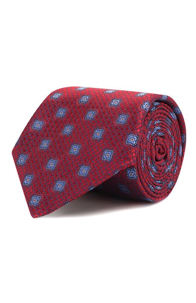 Мужской шелковый галстук CANALI, арт. 18/HJ02028