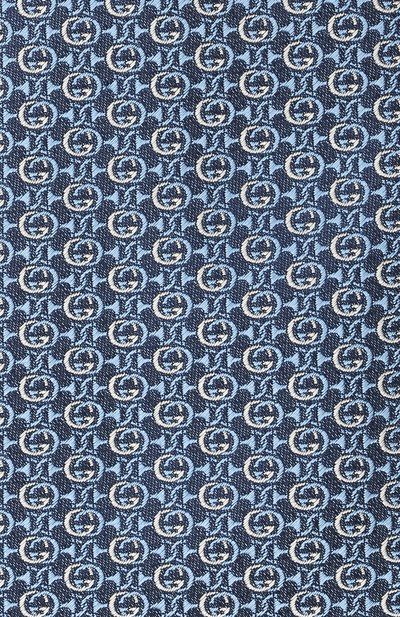 Шелковый галстук GUCCI, арт. 643994/4E002, фото 3