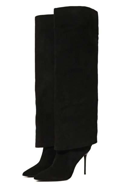 Замшевые ботфорты ariel BALMAIN, арт. BN1TA897LCTA, фото 1