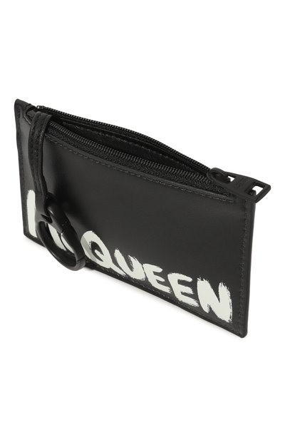 Кожаный футляр для кредитных карт ALEXANDER MCQUEEN, арт. 683117/1AAMJ, фото 3