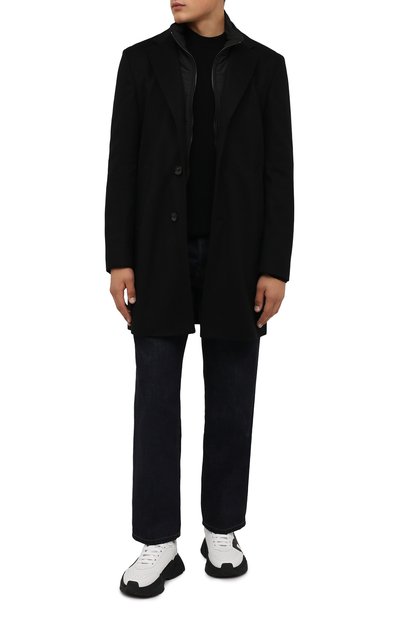 Шерстяное пальто BOSS, арт. 50463053, фото 2