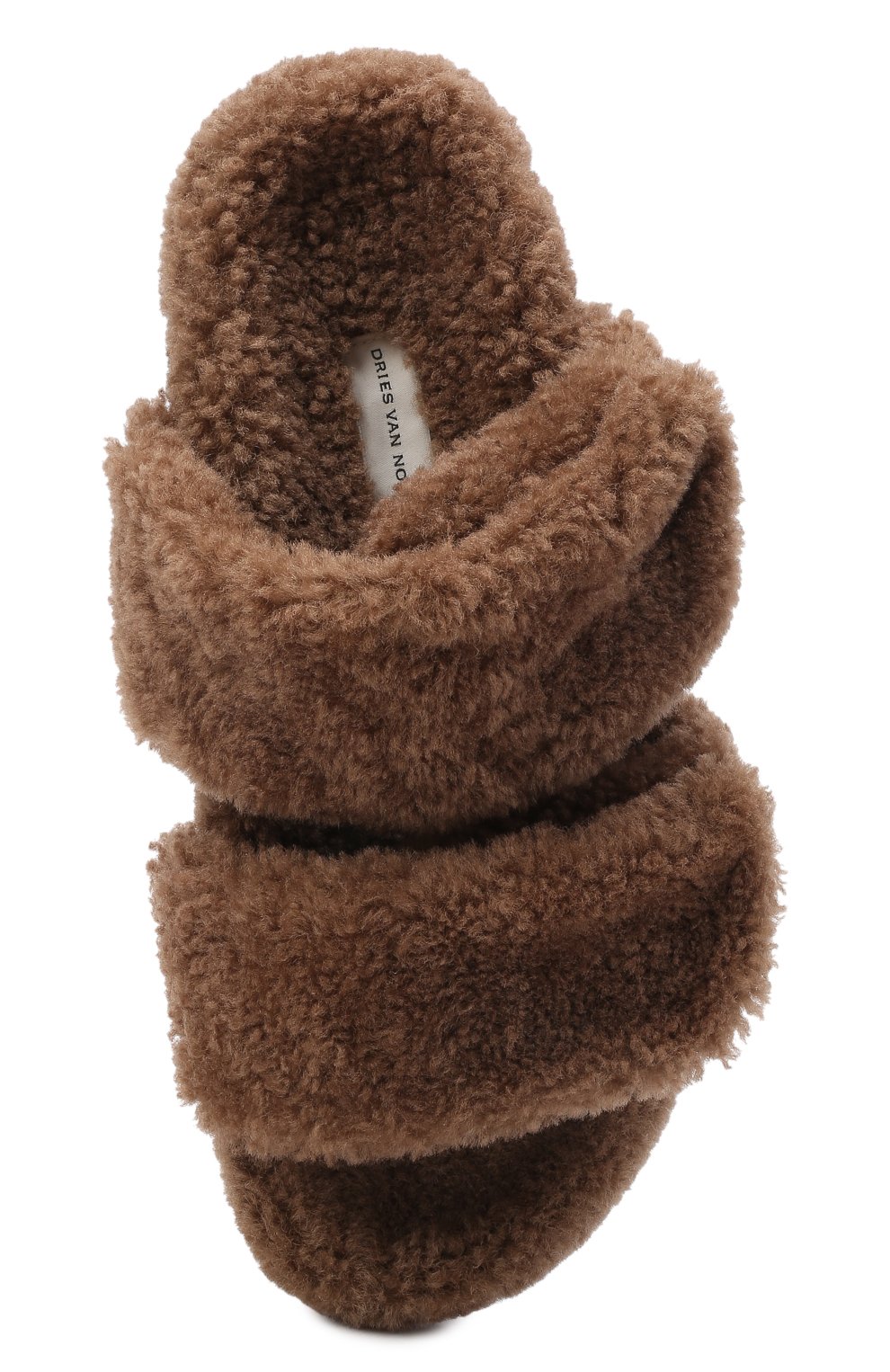 Шлепанцы из овчины DRIES VAN NOTEN, арт. WW212/233/QU901, фото 6