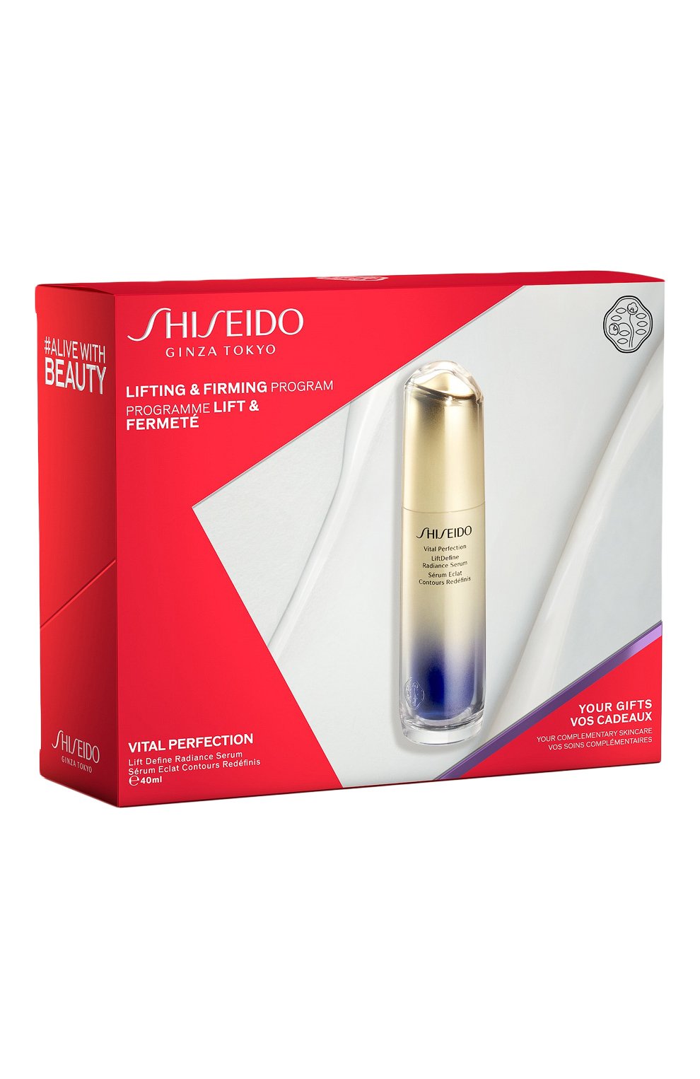 Набор с моделирующей лифтинг-сывороткой vital perfection (30+15+15+3ml) SHISEIDO, арт. SE3926SH, фото 2
