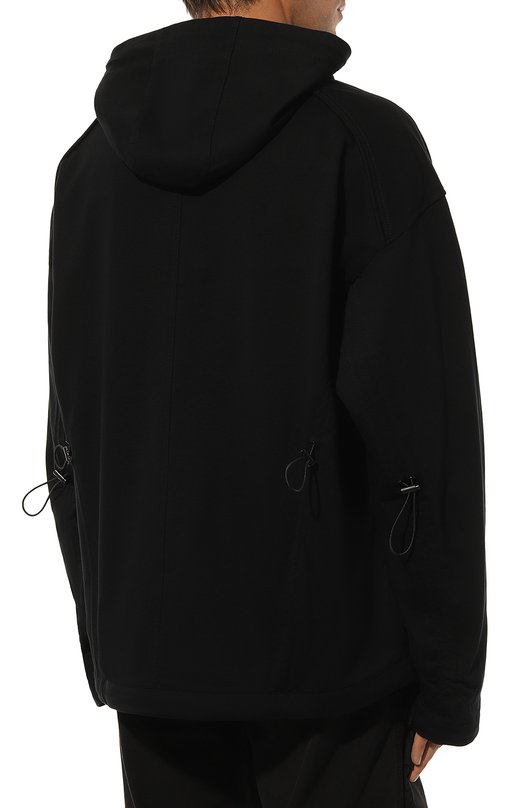 Хлопковое худи Juun.J JC4X41P53 Чёрный  JC4X41P53 Фото 4