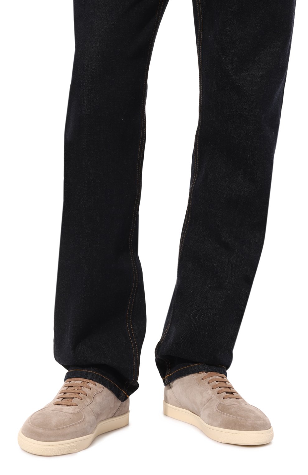 Замшевые кеды BRUNELLO CUCINELLI, арт. MZUSIB2057, фото 3