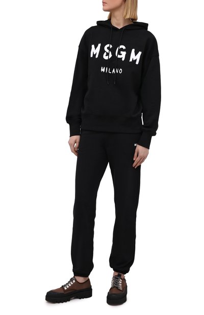 Хлопковые джоггеры MSGM, арт. 3041MDP64 217299, фото 2
