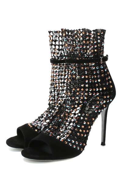 Замшевые босоножки galaxia RENE CAOVILLA, арт. C09791-105-C001X100, фото 1