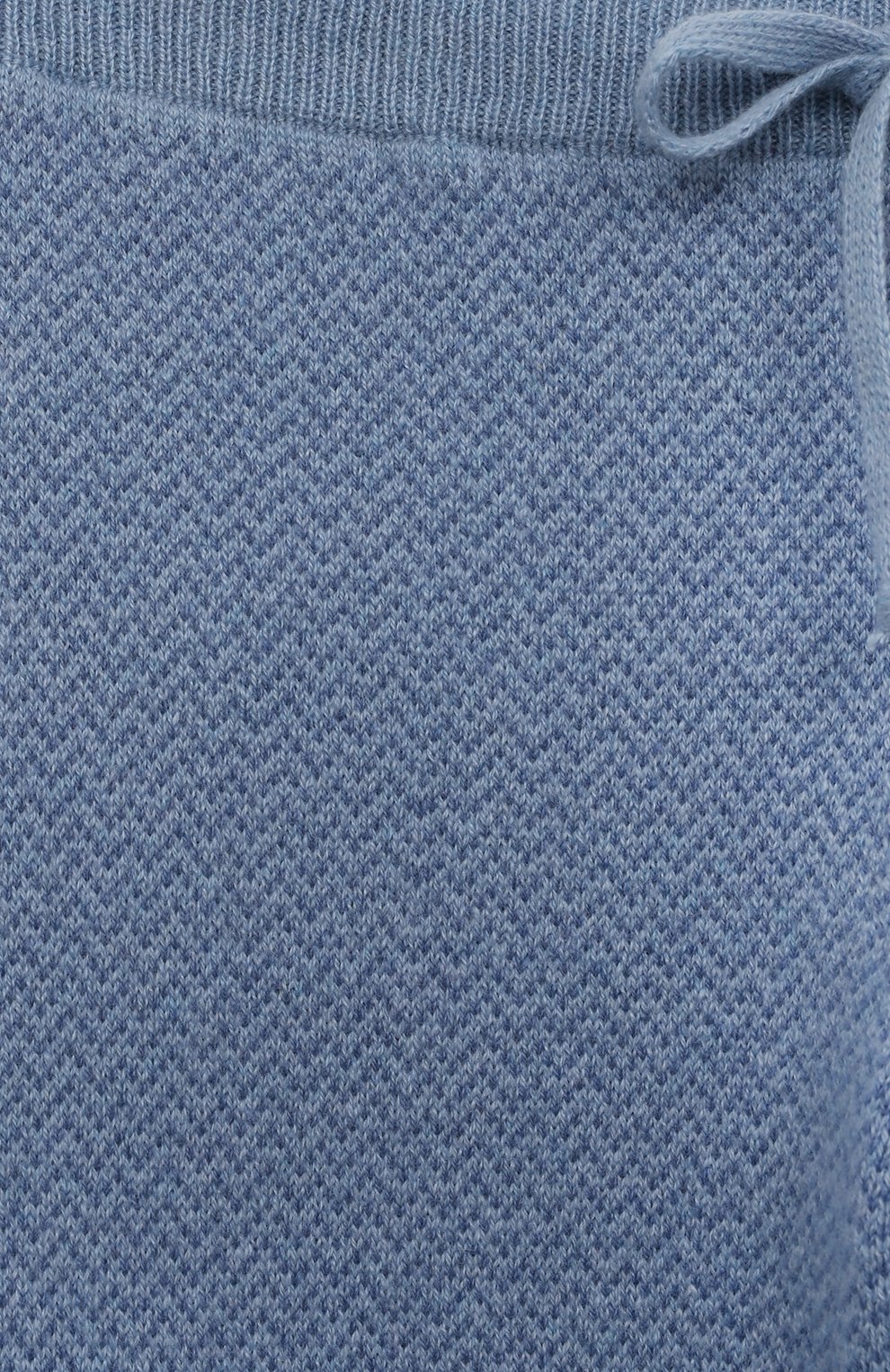 Кашемировые джоггеры GIORGETTI CASHMERE голубого цвета по цене 13950 руб., арт. MB613/T, фото 3 Кашемировые джоггеры GIORGETTI CASHMERE, арт. MB613/T, фото 3