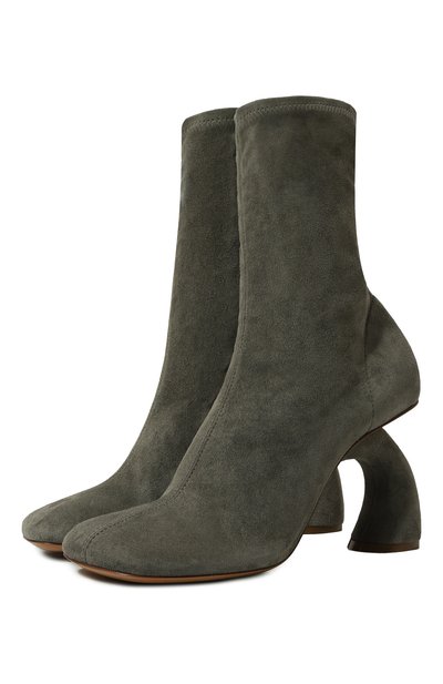 Замшевые ботильоны DRIES VAN NOTEN, арт. WS242-1146-H95/153, фото 1