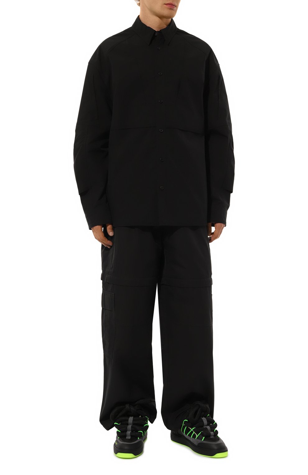 Кожаные кеды b-court puffy skate BALMAIN, арт. DM1VI361/LBTC, фото 2