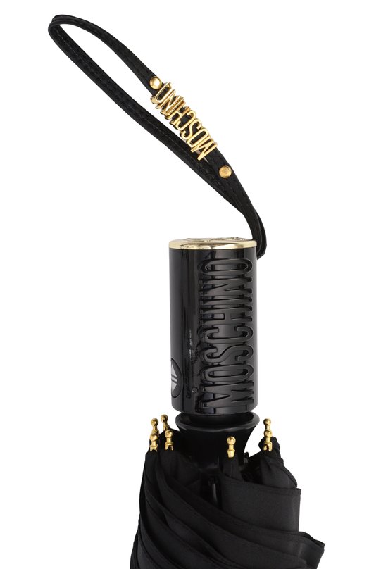 Складной зонт Moschino 8956-0PENCL0SE Чёрный  8956-0PENCL0SE Фото 4