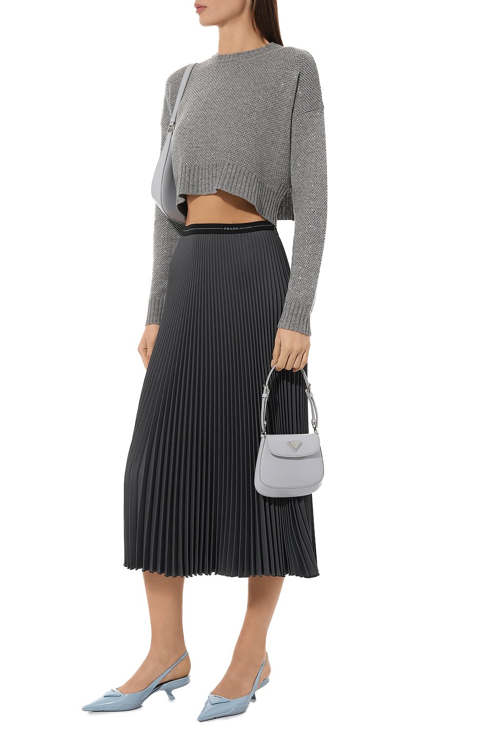 Кашемировый свитер PRADA, арт. P24M1Z-10CS-F0031-221, фото 2