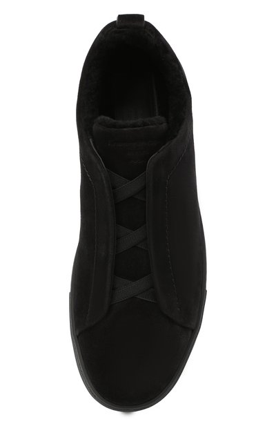 Замшевые кеды ZEGNA, арт. A4715X-LHSMI, фото 5