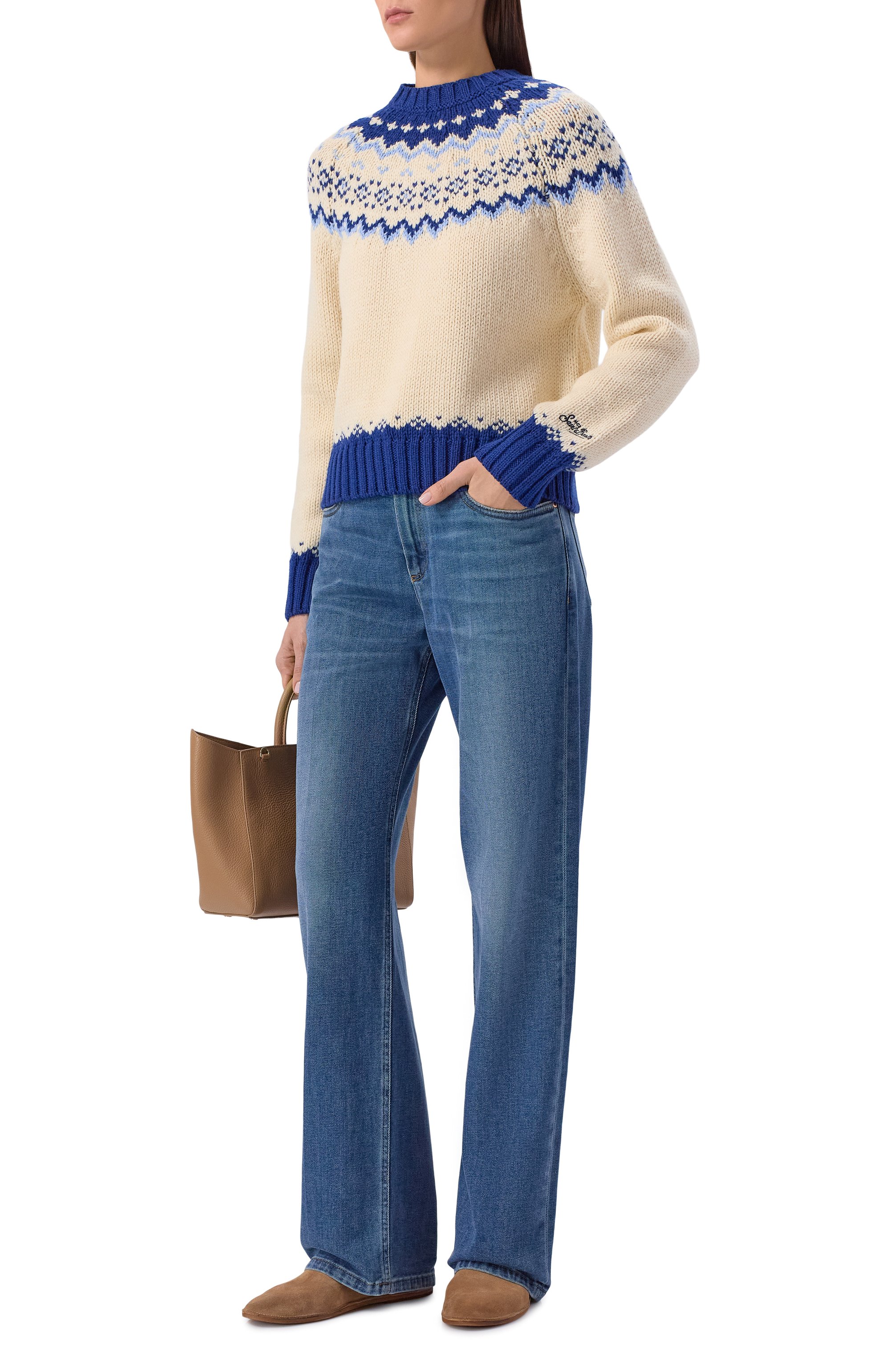 Шерстяной свитер MC2 SAINT BARTH, арт. KYLA001-03817I/KYLA N0RDIC, фото 2