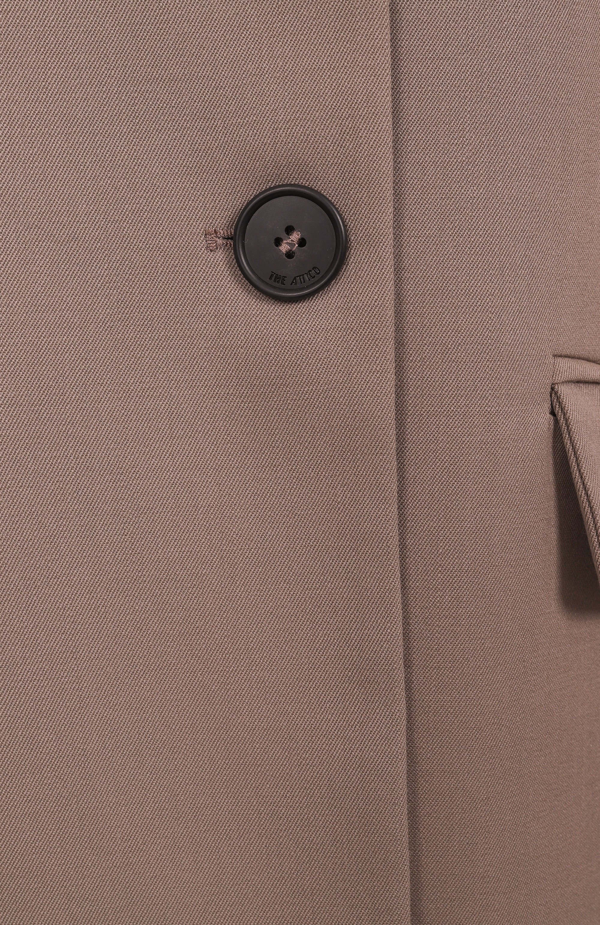 Шерстяной жакет THE ATTICO, арт. 250WCG00080/WWW046AA, фото 6