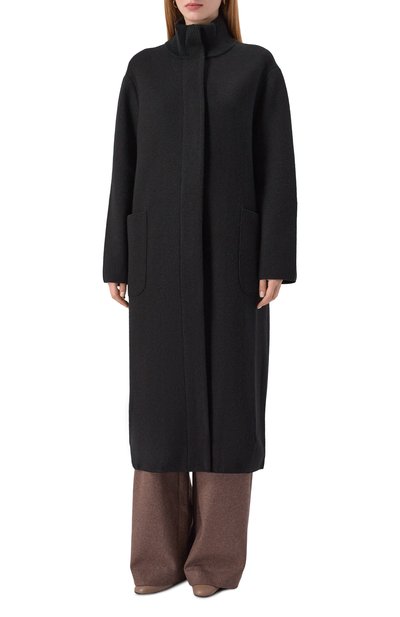 Пальто из шерсти и хлопка EMPORIO ARMANI, арт. EW001234/AF19926, фото 3