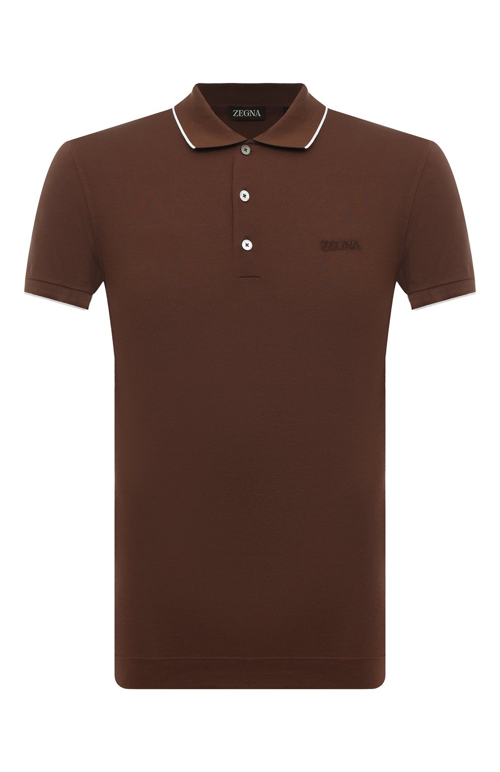Хлопковое поло ZEGNA, арт. UD358A7/D746, фото 1