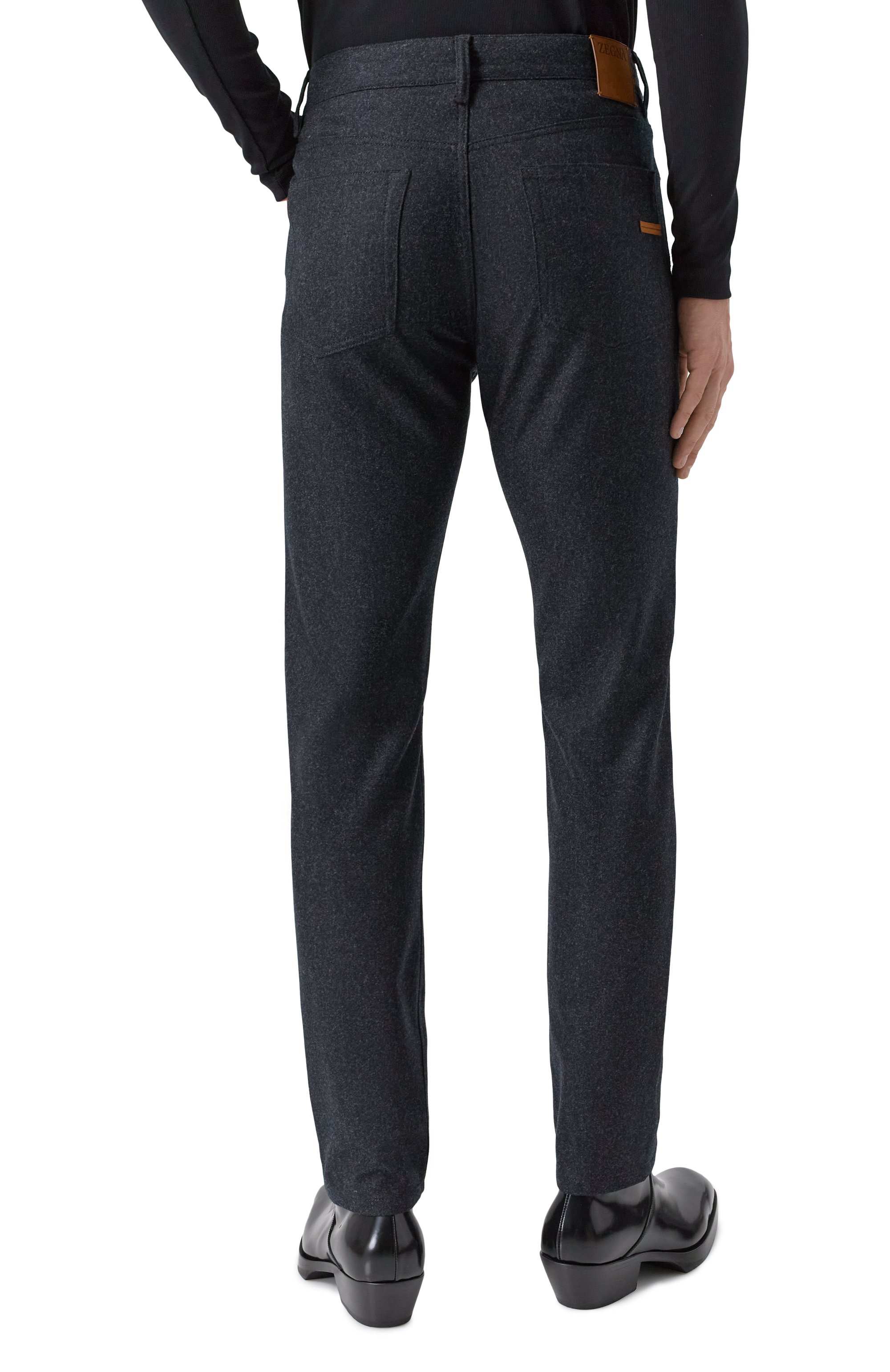 Шерстяные брюки ZEGNA, арт. CITYL/UEL41A8, фото 4