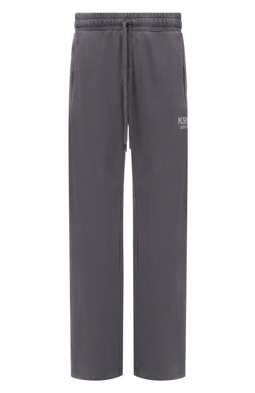 Хлопковые брюки Ksubi MFA25PA001 Серый MFA25PA001