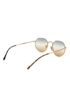 Женские солнцезащитные очки RAY-BAN золотого цвета, арт. 3565-001/GD | Фото 5 (Тип очков: С/з; Региональные ограничения белый список (Axapta Mercury): RU, Не проставлено; Кросс-КТ: С/з-унисекс; Нос: Не проставлено; Материал: Металл; Очки форма: Круглые; Оптика Гендер: оптика-унисекс)