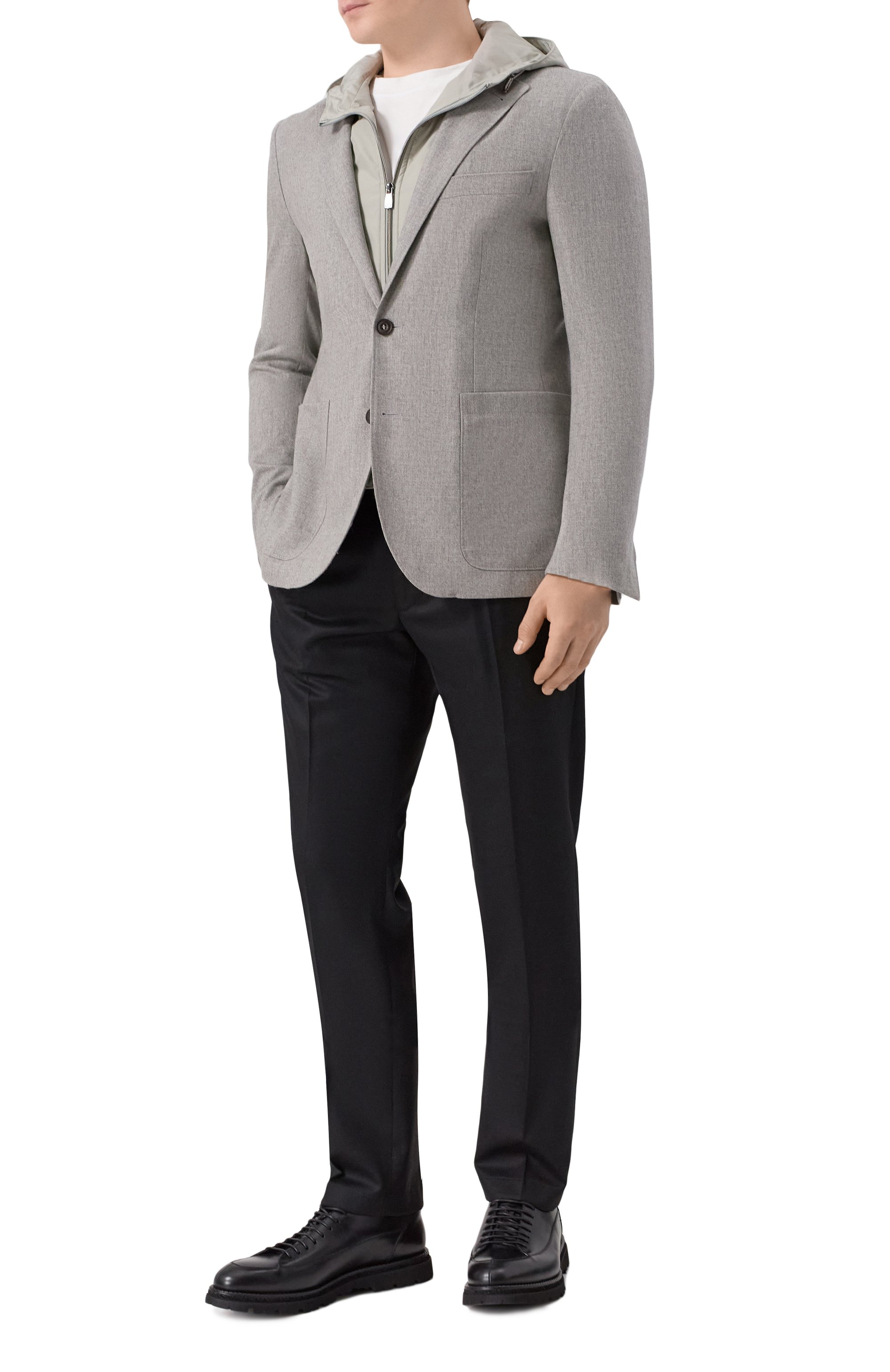 Кожаные дерби berna W.GIBBS, арт. 0128036/VIT. B0X, фото 2