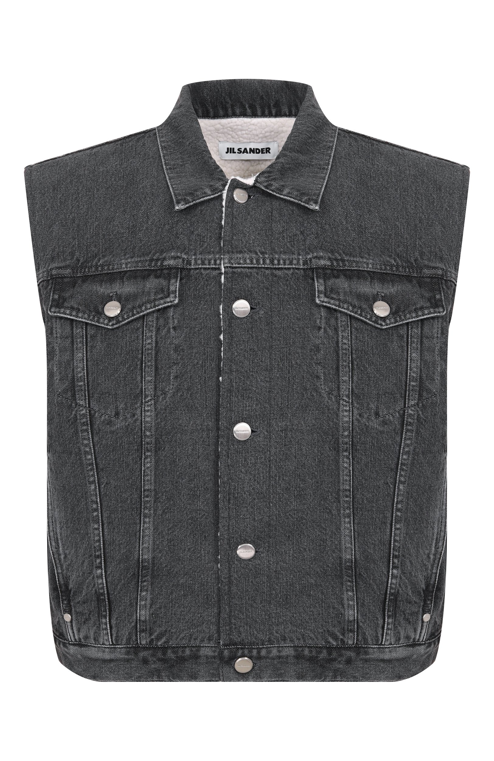 Джи нсовый жилет JIL SANDER, арт. J22SW0145/J45371, фото 1