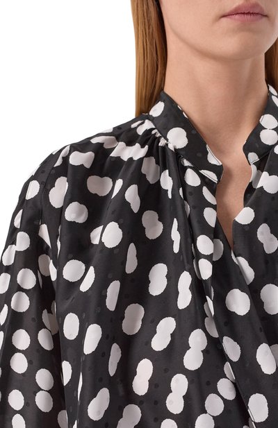 Блузка из вискозы и шелка DRIES VAN NOTEN, арт. 010744-3114, фото 5