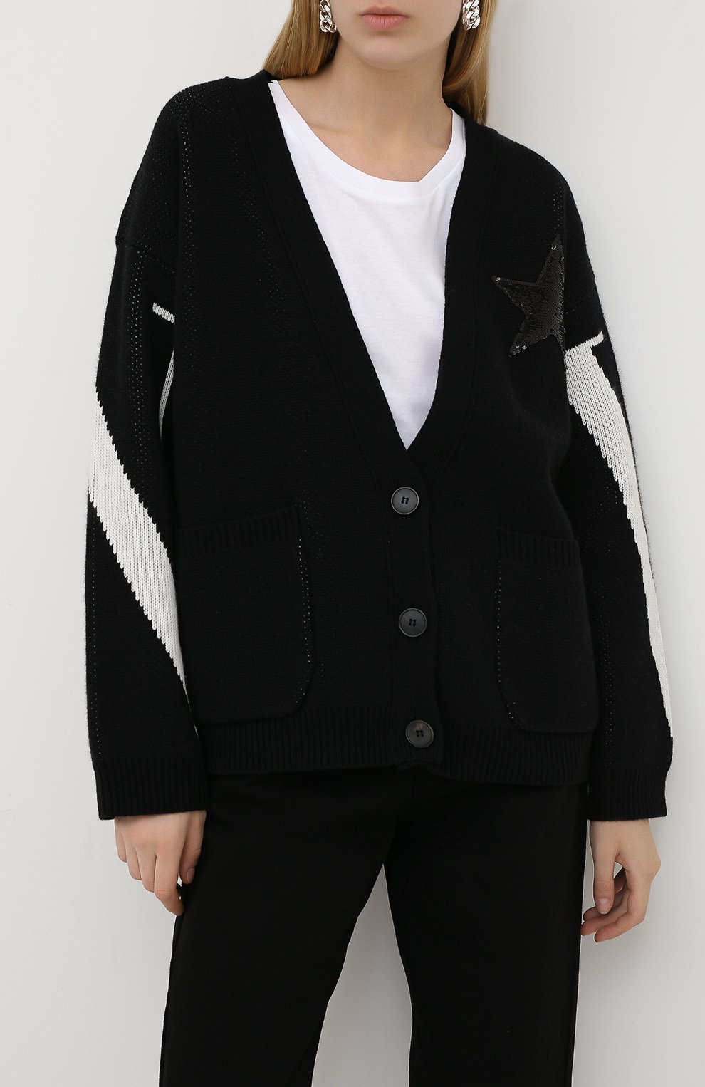 Кардиган из шерсти и кашемира VALENTINO, арт. UB3KAA195NT, фото 3
