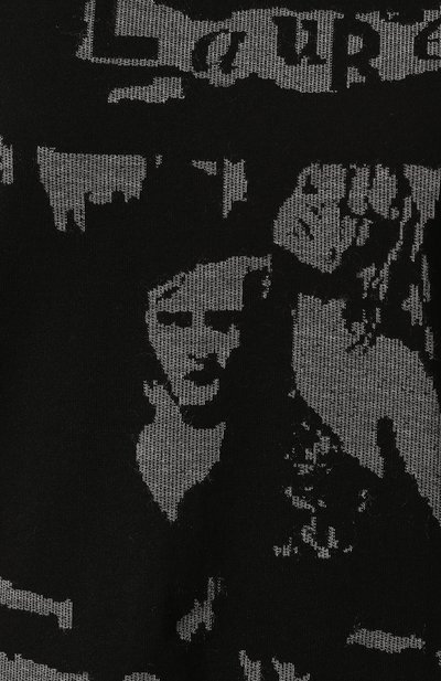 Хлопковая футболка SAINT LAURENT, а рт. 596572/YB0F2, фото 5